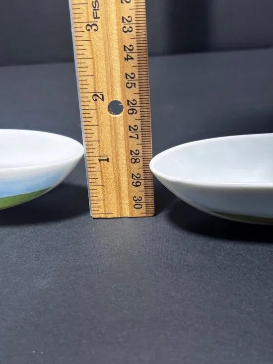 Susanne Riette Boston Warehouse Hand-Painted Ceramic Olive Boat Set VTG 02 - Picture 11 of 11